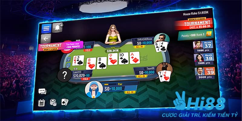 Chiến thuật chơi poker online tiền thật hiệu quả nhất