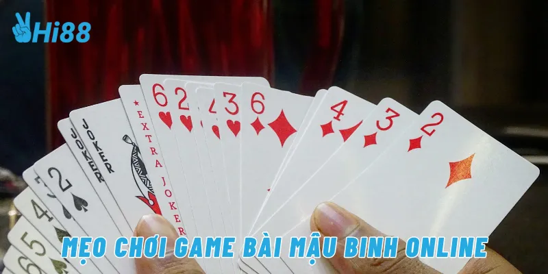 Mẹo chơi game bài mậu binh online