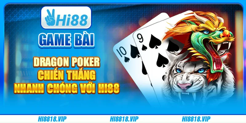 Game bài Dragon Poker – Chiến thắng nhanh chóng với Hi88