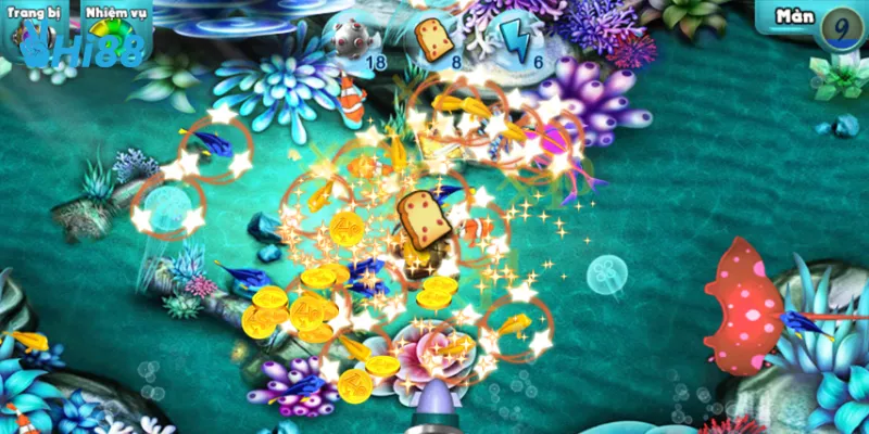 Ưu điểm của nền tảng Hi88 với game bắn cá ăn tiền