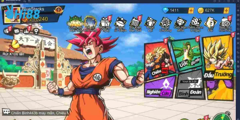 Các tính năng của game bài chiến binh ma thuật