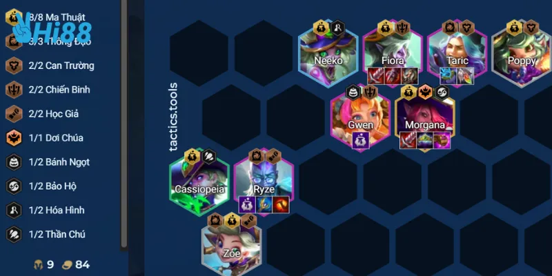Cách chơi game bài chiến binh ma thuật
